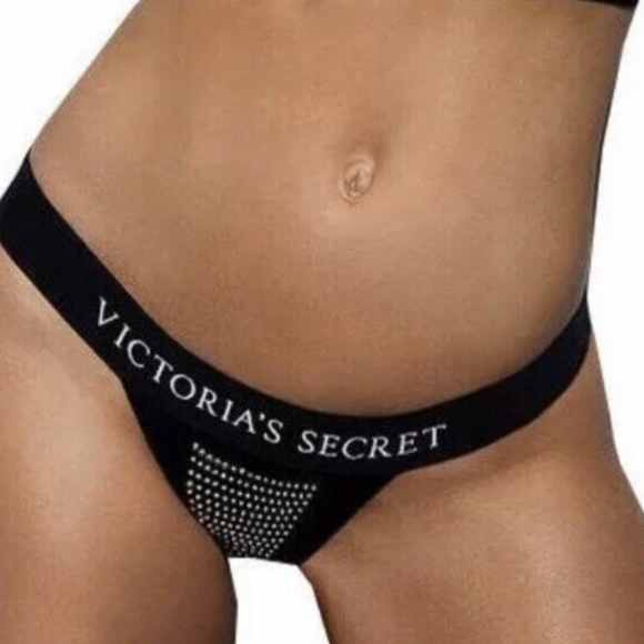 Victoria's Secret Vintage Balmain-Paris Fashionshow Panty with Crystal Elements - Picture 3 of 13